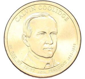1 доллар 2014 года (Р) США «30-й президент США Калвин Кулидж» — Фото №1