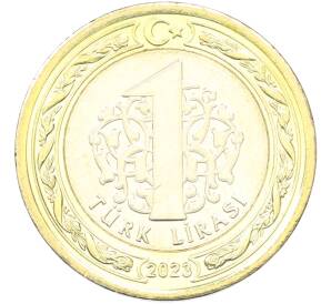 1 лира 2023 года Турция «Инаугурация» — Фото №2