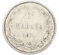 Монета 1 марка 1874 года Русская Финляндия (Артикул: M1-66459) — Фото №1