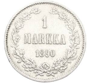 1 марка 1890 года Русская Финляндия — Фото №1