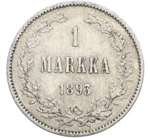 1 марка 1893 года Русская Финляндия — Фото №1