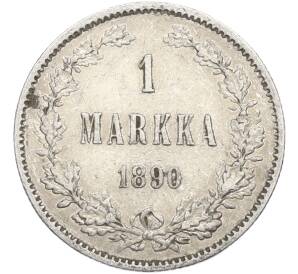 1 марка 1890 года Русская Финляндия — Фото №1