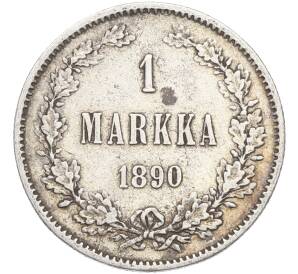 1 марка 1890 года Русская Финляндия — Фото №1