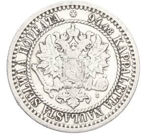 1 марка 1866 года Русская Финляндия — Фото №2