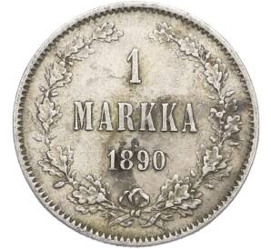 1 марка 1890 года Русская Финляндия — Фото №1