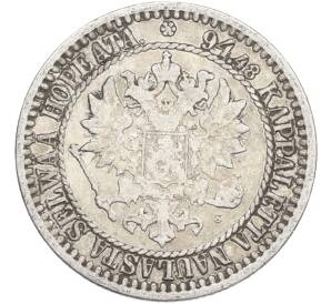 1 марка 1866 года Русская Финляндия — Фото №2