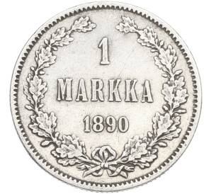 1 марка 1890 года Русская Финляндия — Фото №1