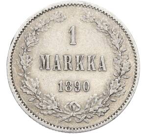 1 марка 1890 года Русская Финляндия — Фото №1