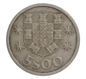 5 эскудо 1967 года Португалия — Фото №2