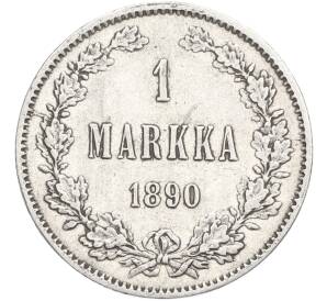 1 марка 1890 года Русская Финляндия — Фото №1