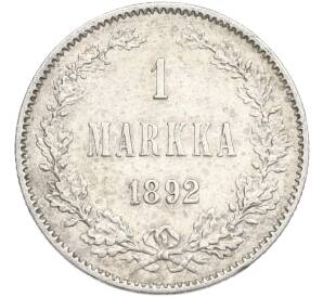 1 марка 1892 года Русская Финляндия — Фото №1