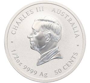 50 центов 2026 года Австралия «Китайский гороскоп — Год лошади» — Фото №2