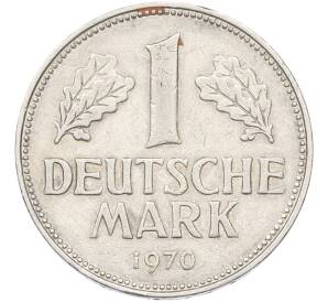 1 марка 1970 года D Западная Германия (ФРГ) — Фото №1