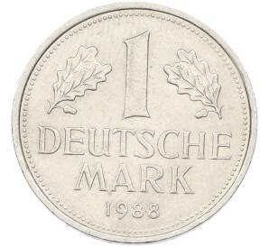 1 марка 1988 года J Западная Германия (ФРГ) — Фото №1