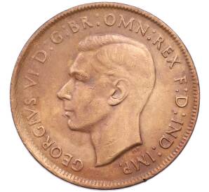 1 пенни 1943 года Австралия — Фото №2