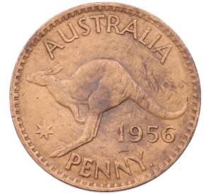 1 пенни 1956 года Австралия — Фото №1
