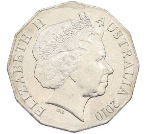 50 центов 2010 года Австралия «День Австралии 2010» — Фото №2