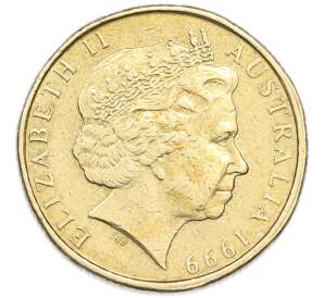 1 доллар 1999 года Австралия «Международный год пожилых людей» — Фото №2