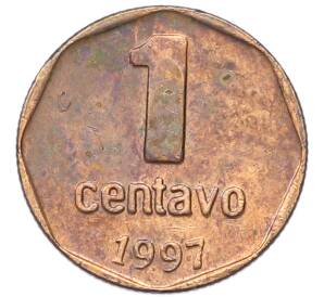 1 сентаво 1997 года Аргентина — Фото №1