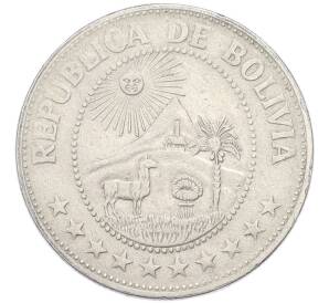 1 песо 1969 года Боливия — Фото №2