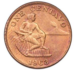 1 сентаво 1963 года Филиппины — Фото №1