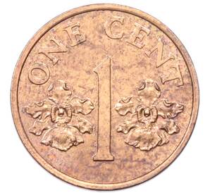 1 цент 1995 года Сингапур — Фото №1
