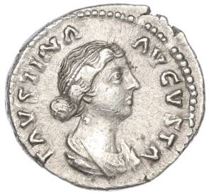 Денарий 161-175 года Римская Империя — Фаустина Младшая (Супруга Марка Аврелия) — Фото №1