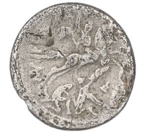 Денарий 55 года до н.э. Римская республика — Публий Фонтей Капитон — Фото №2