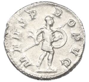 Антониниан 240-243 годов Римская Империя — Гордиан III (Марс наступает) — Фото №2