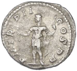 Денарий 223 года Римская Империя — Александр Север (Марс) — Фото №2