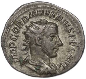 Антониниан 238-244 года Римская Империя — Гордиан III — Фото №1