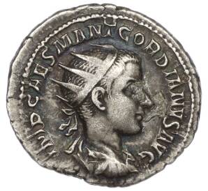 Антониниан 239 года Римская Империя — Гордиан III (Раздача конгиариев) — Фото №1