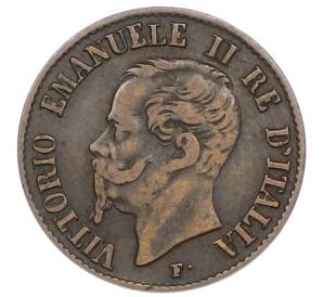 1 чентезимо 1861 года Италия — Фото №2