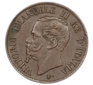 1 чентезимо 1867 года M Италия — Фото №2