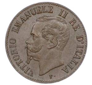 1 чентезимо 1867 года M Италия — Фото №2