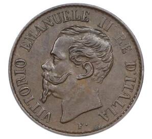 1 чентезимо 1867 года M Италия — Фото №2