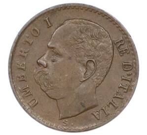 1 чентезимо 1895 года Италия — Фото №2