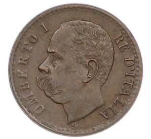 1 чентезимо 1899 года Италия — Фото №2