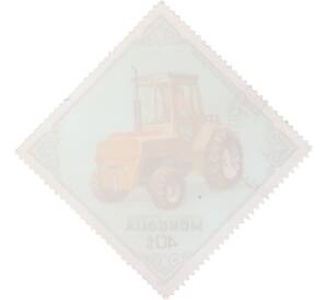 Почтовая марка 40 мунгу 1982 года Монголия «Тракторы — Трактор Bonser Великобритания» — Фото №2