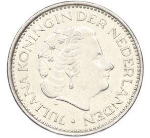 1 гульден 1976 года Нидерланды — Фото №2