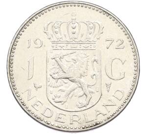 1 гульден 1972 года Нидерланды — Фото №1