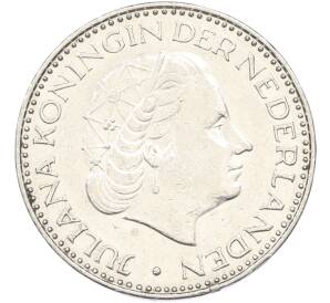 1 гульден 1969 года Нидерланды — Фото №2