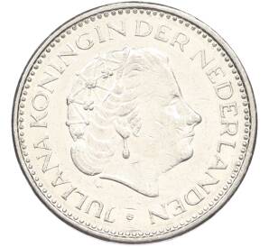 1 гульден 1980 года Нидерланды — Фото №2