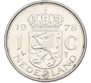 1 гульден 1978 года Нидерланды — Фото №1