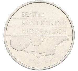 1 гульден 1987 года Нидерланды — Фото №2