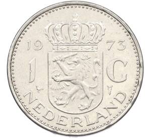 1 гульден 1973 года Нидерланды — Фото №1