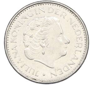 1 гульден 1980 года Нидерланды — Фото №2