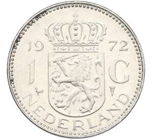 1 гульден 1972 года Нидерланды — Фото №1