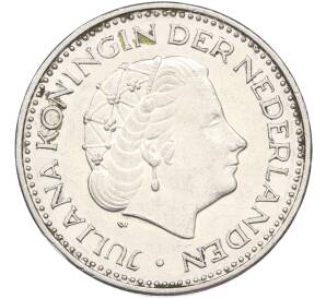 1 гульден 1972 года Нидерланды — Фото №2