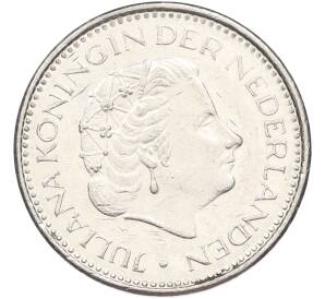 1 гульден 1980 года Нидерланды — Фото №2